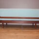 Daybed teak and copper, scandinavian style by Toothill