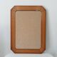 Vintage octagonal bevelled mirror from the 1960s.