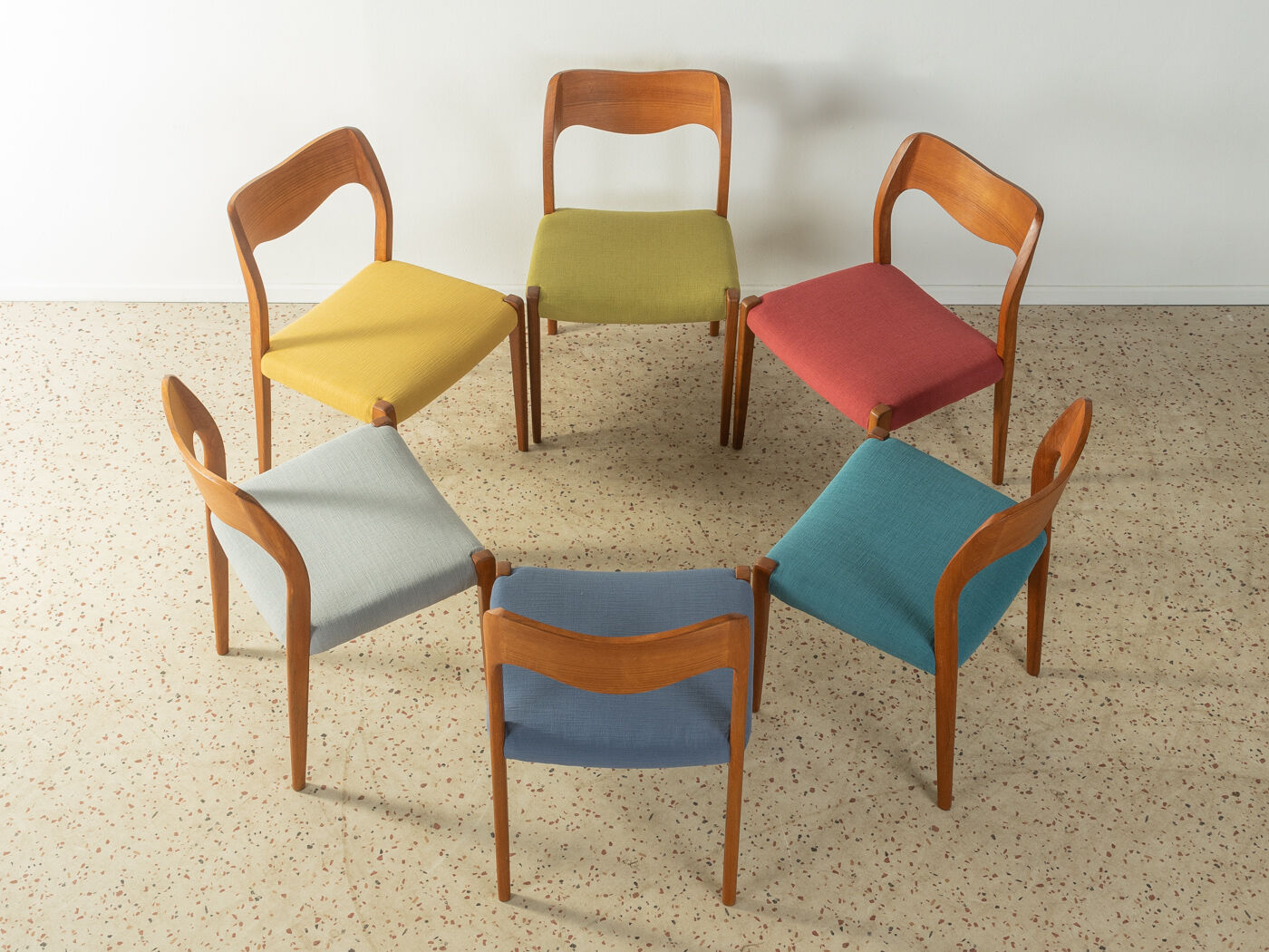 1950s Dining chairs, Nils O. Møller