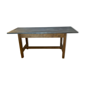 Table zinguée