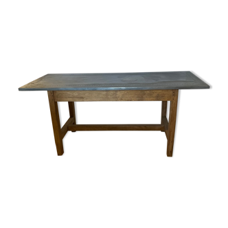 Table zinguée