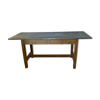 Zinc plated table