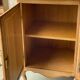 Vintage sideboard renovated in marquetry and raw solid wood