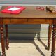 Vintage desk in solid walnut
