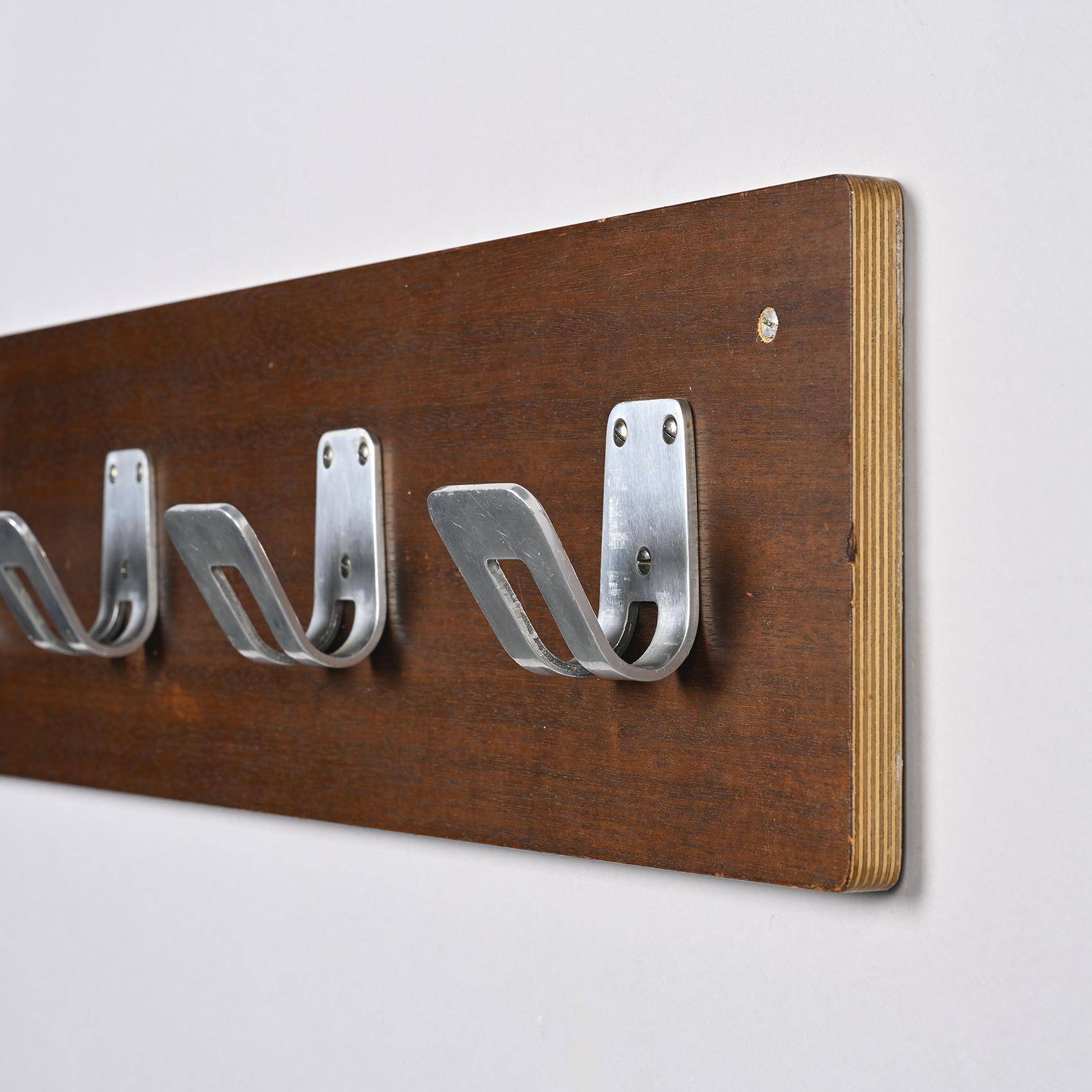 Pierre Guariche coat racks for the La Plagne ski resort, circa 1968