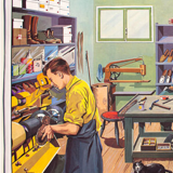 Shoemaker, educational grid, 1965
