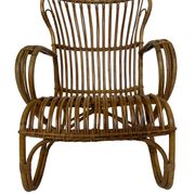 Set of two Belse 8 model Rattan chairs by Dirk van Sliedregt Rohe Noordwolde 1960