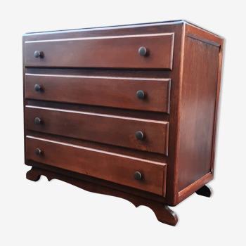 Art Deco oak chest of drawers 1930