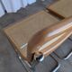 Ensemble de 2 chaises haute Bar Cesca / Design Marcel Breuer / Noyer clair, osier