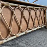 Rattan toy box