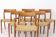 Niels Møller Dining Chair Set (6) – Models 77 & 57, Teak, Danish Cord