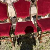 Chaises x4 style monastère