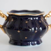 Painted porcelain tea and coffee service, mid-20th century, Poland, 1960.