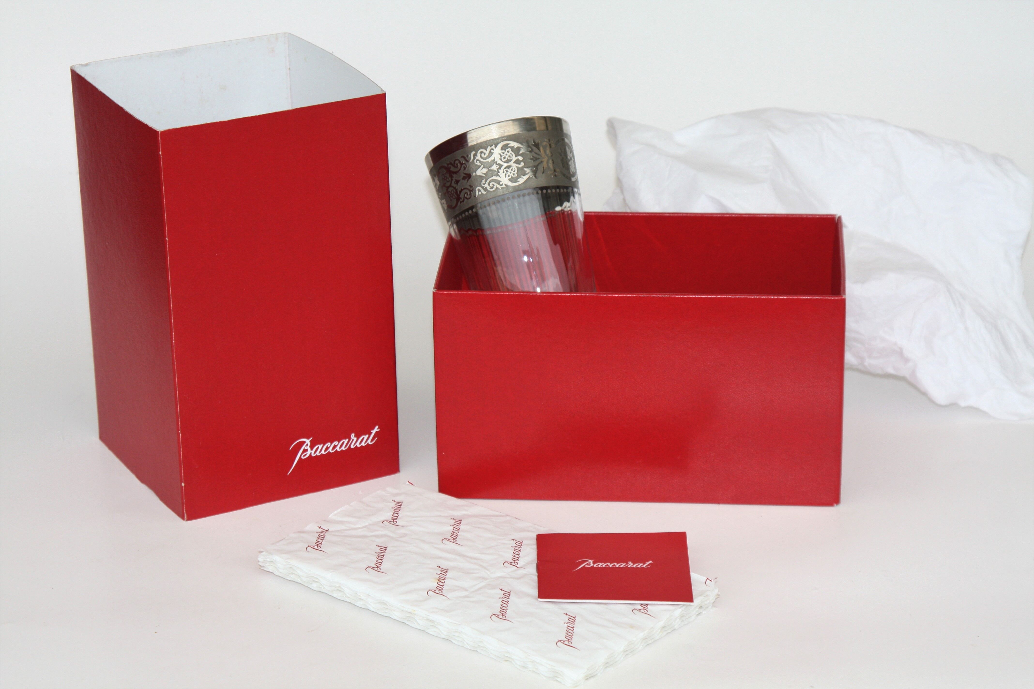 Mug Baccarat model Vendôme Platinum