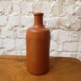 Bouteille en grès marron