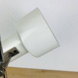 Vintage 60s white spotlight desk lamp