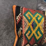 Coussin de tapis kilim turc noué à la main 40x60cm