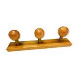 Portemanteaux wall patère Pin massif style chalet mountain vintage 80s