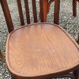 Set of 6 old bistro chairs Baumann and others