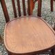 Set of 6 old bistro chairs Baumann and others