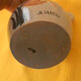 Ceramic pitcher by simone larrieu.