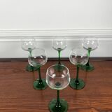 Set of 6 Alsace wine glasses