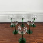 Set of 6 Alsace wine glasses