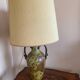 Lampe en céramique craquelée