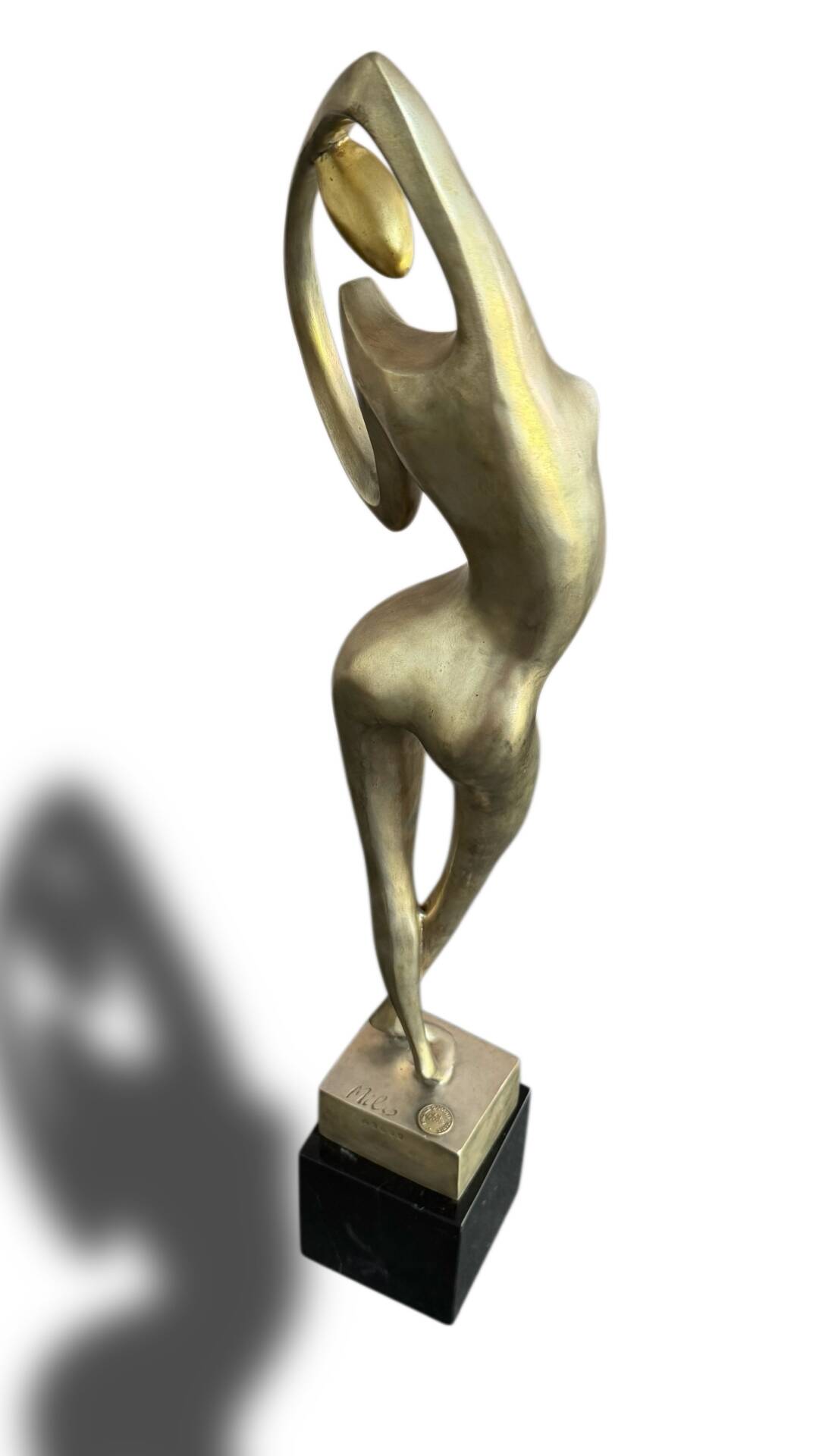 Large sculpture Milo Martin – Stylised Woman – Bronze 1/8 – 53 cm