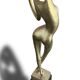 Large sculpture Milo Martin – Stylised Woman – Bronze 1/8 – 53 cm