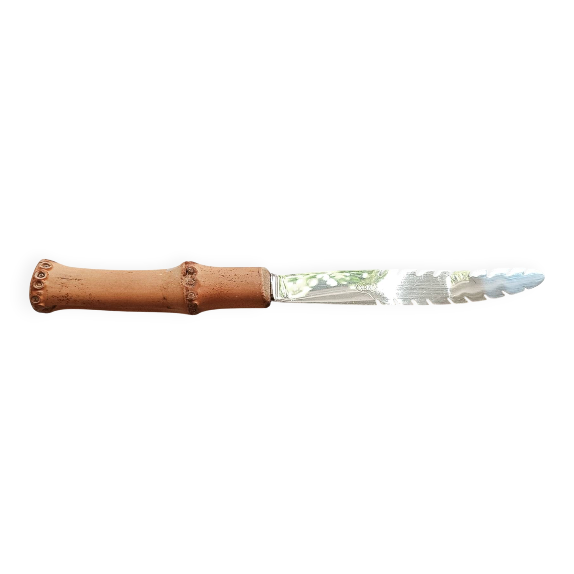 Vintage grapefruit knife – Genuine bamboo handle – Mi style