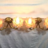 Pair of sconces Bronze 2 lights