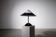 Afredo Barbini Murano glass table lamp circa 1980