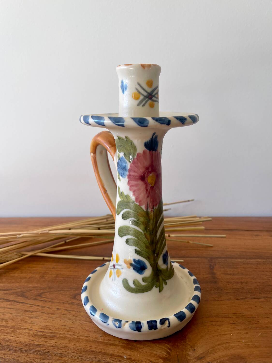 Talavera ceramic candle holder