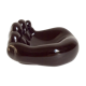 Black pocket hand ceramic, 60/70