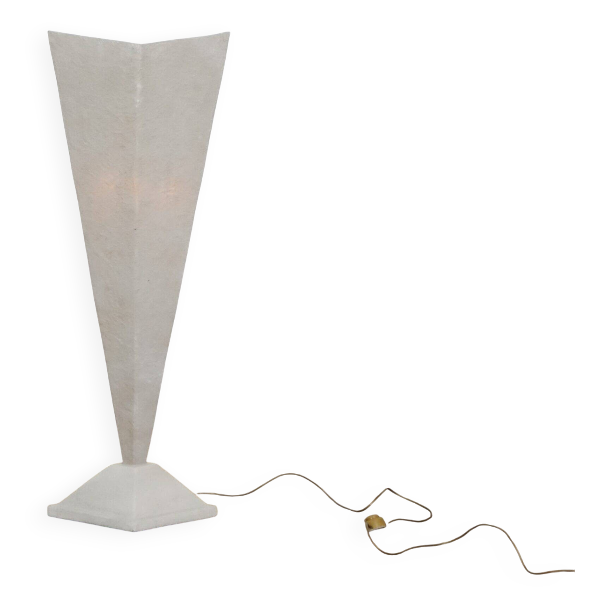 Postmodern fiberglass floor lamp