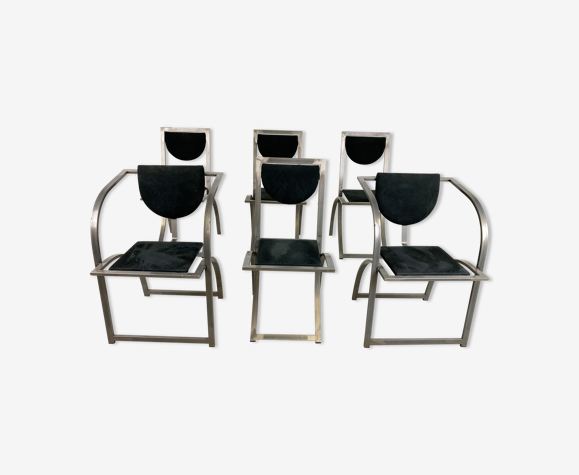 Set de 6 chaises Sinus de KFF années 1990