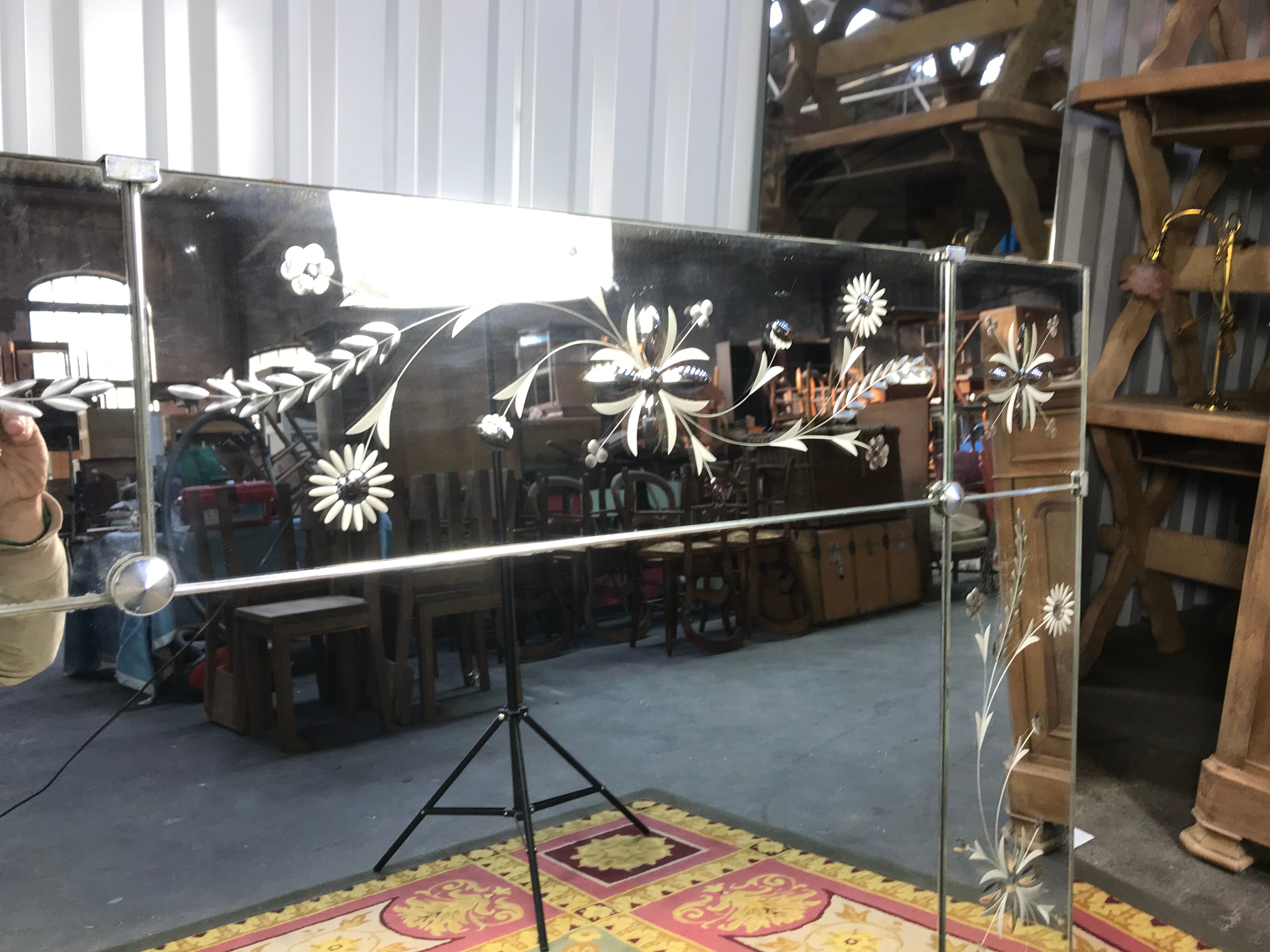 Brewery mirror period 1960/1970 - 100x200cm