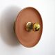 Terracotta wall light