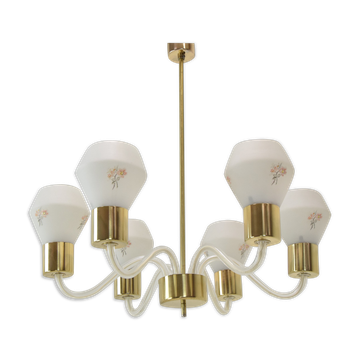 Mid-Century Chandelier/Kamenicky Senov, 1960´s
