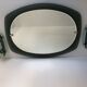 Veca mirror and 2 matching Veca wall lights made in Italy.