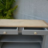 Parisian buffet without door, library, counter