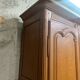 Old wardrobe, painted faux wood 19th century