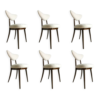 6 chaises, par Kurmanowicz, années 1960