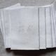 9 serviettes de table damassées 19ème monogrammées "MS"