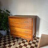Vintage oak chest of drawers 1950
