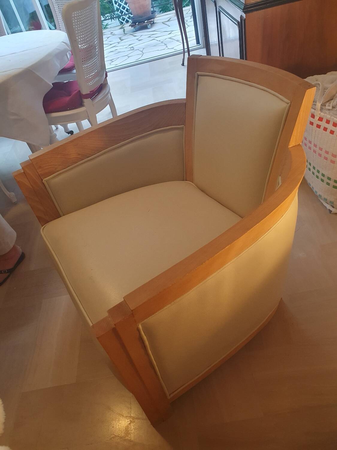 Très beau fauteuil  art  déco