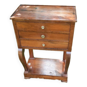 Walnut console
