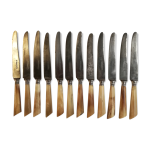 12 couteaux de table