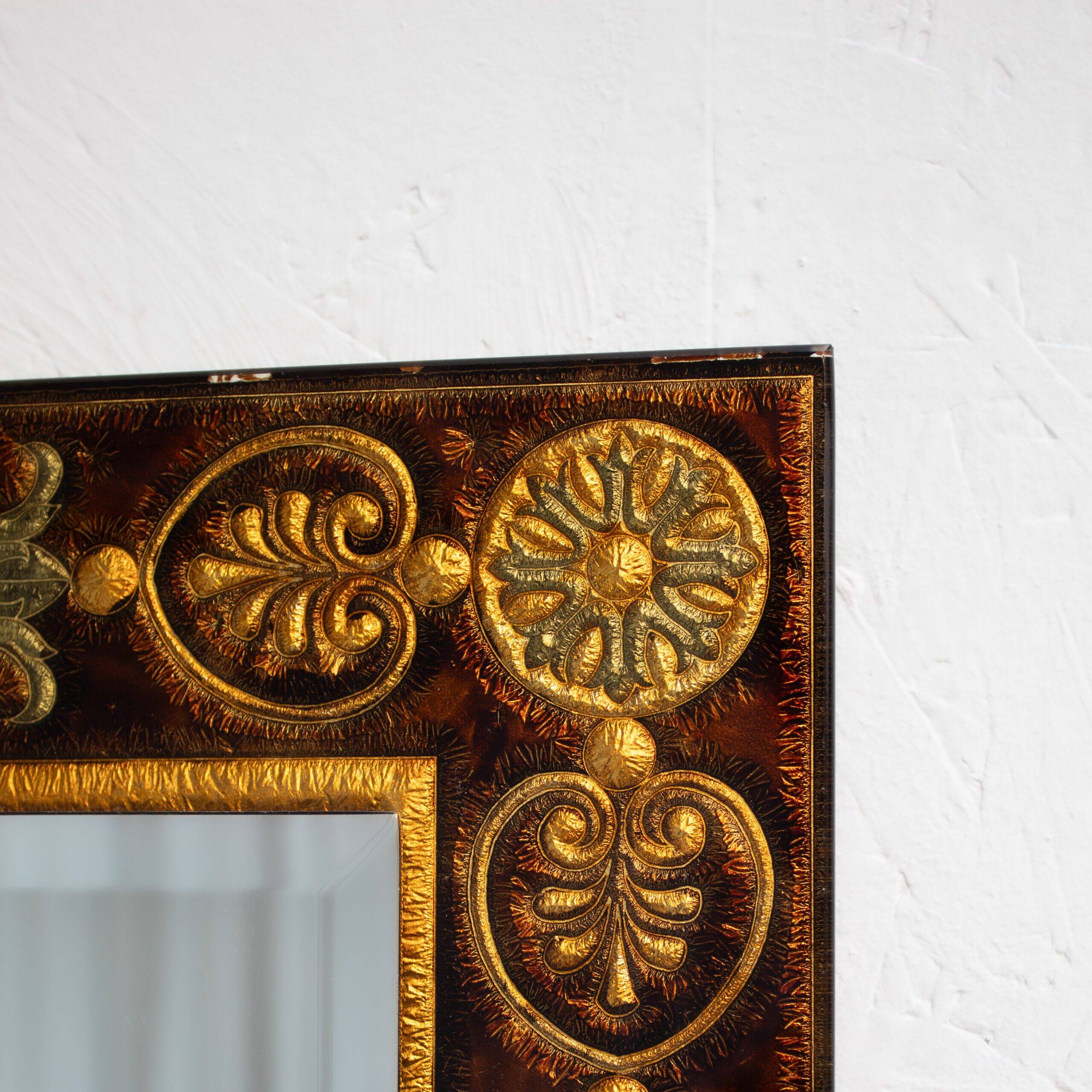 Wall mirror attributed to Erwin Walter Burger